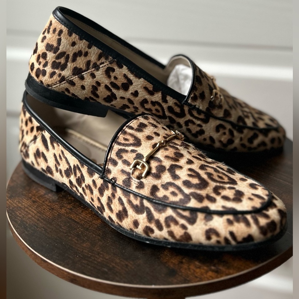 Sam Edelman Loraine Leopard Loafer 8.5
